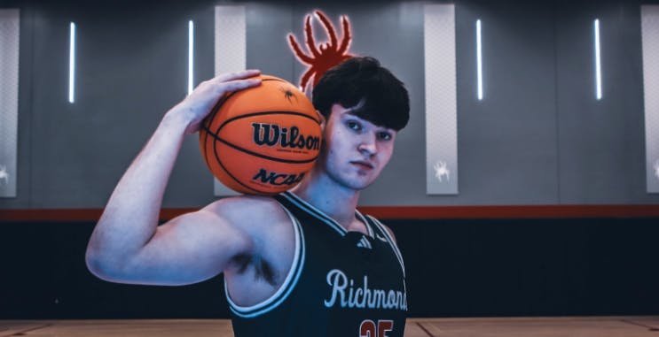 Jonathan Beagle announced his commitment to UR earlier this month, after finishing his sophomore season at the University at Albany. Courtesy of Richmond Athletics.