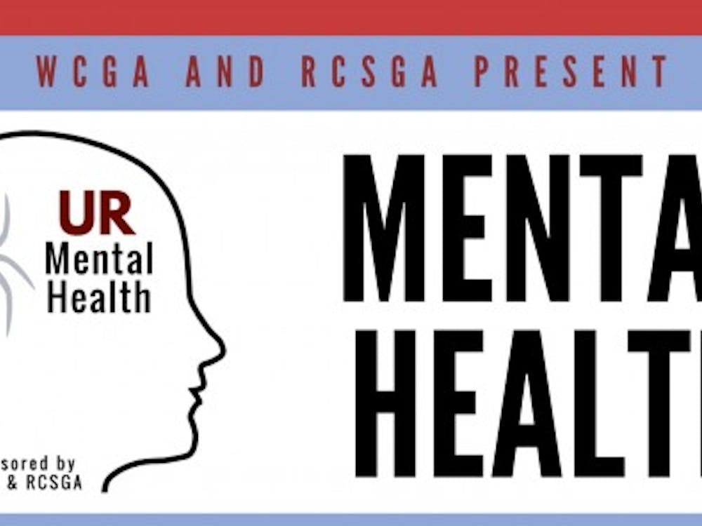 WCGA and RCSGA create an informative flyer regarding mental health on campus. Image courtesy of Rob Ryan