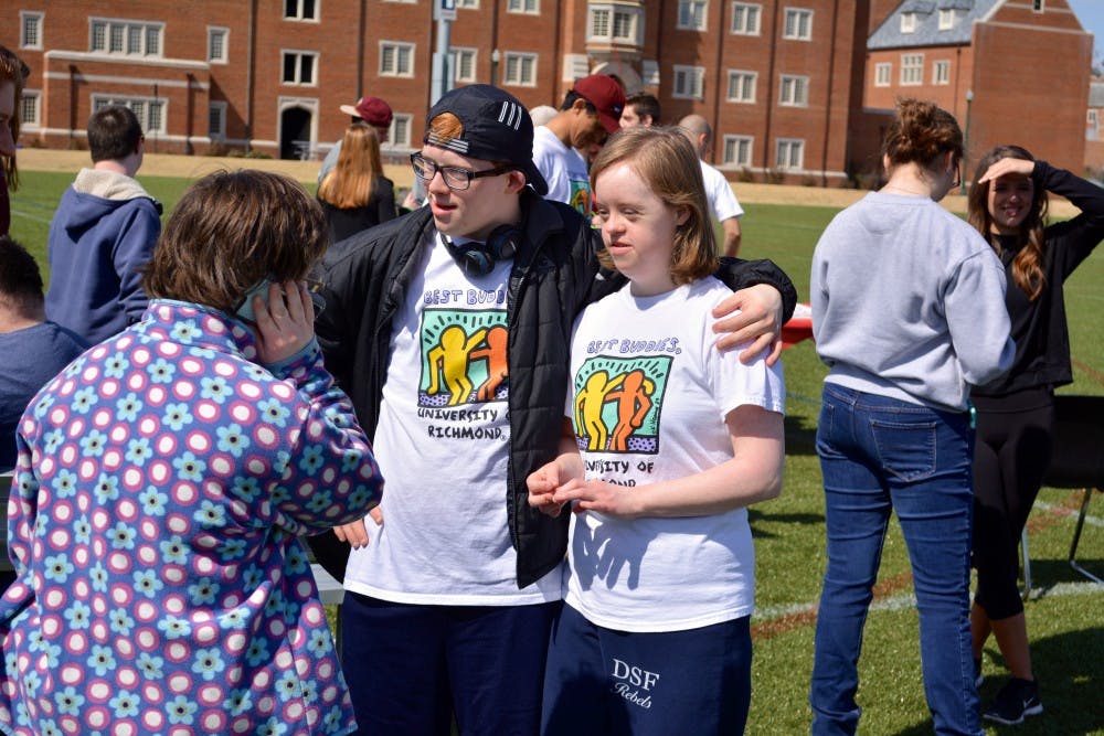 Buddies supported t-shirts sold at the event.