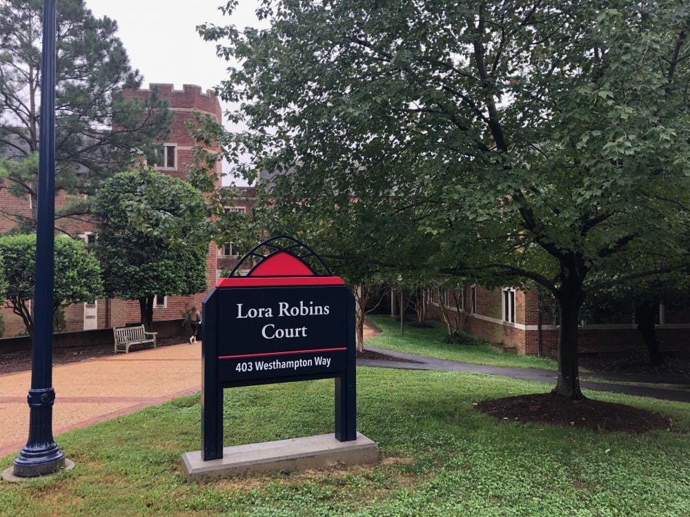Lora Robins Court is a first-year coed residence hall at UR.&nbsp;