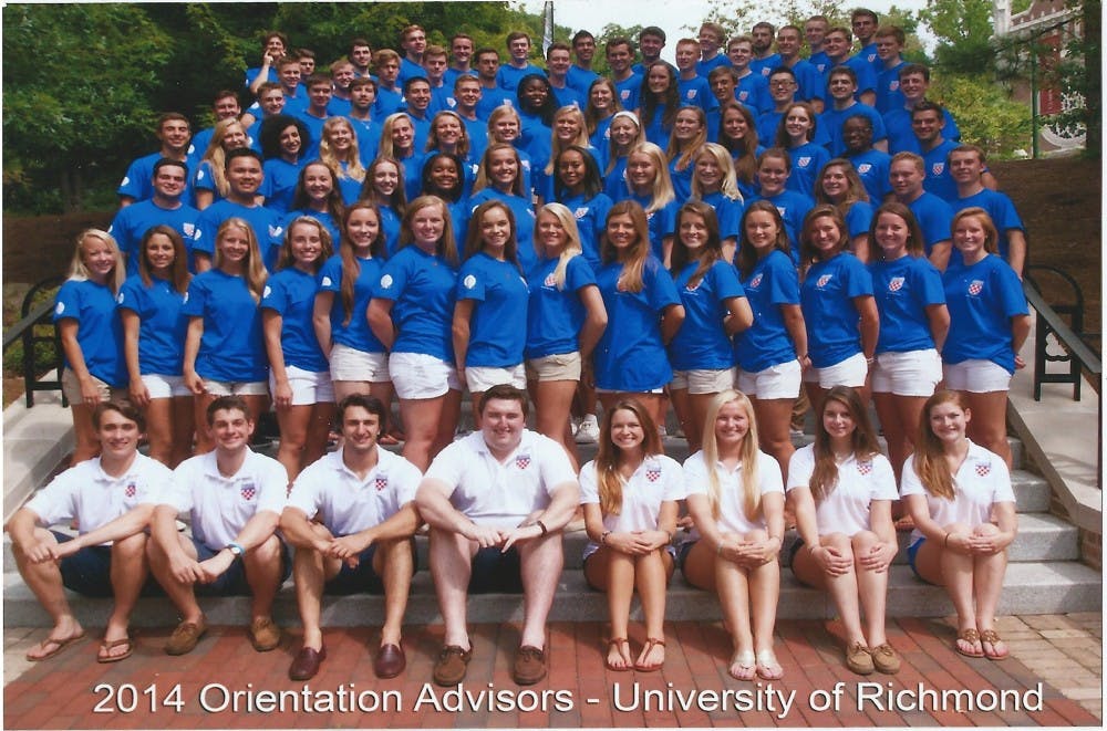 The&nbsp;2014 Orientation Advisors. Courtesy of&nbsp;Ryan Foster.&nbsp;