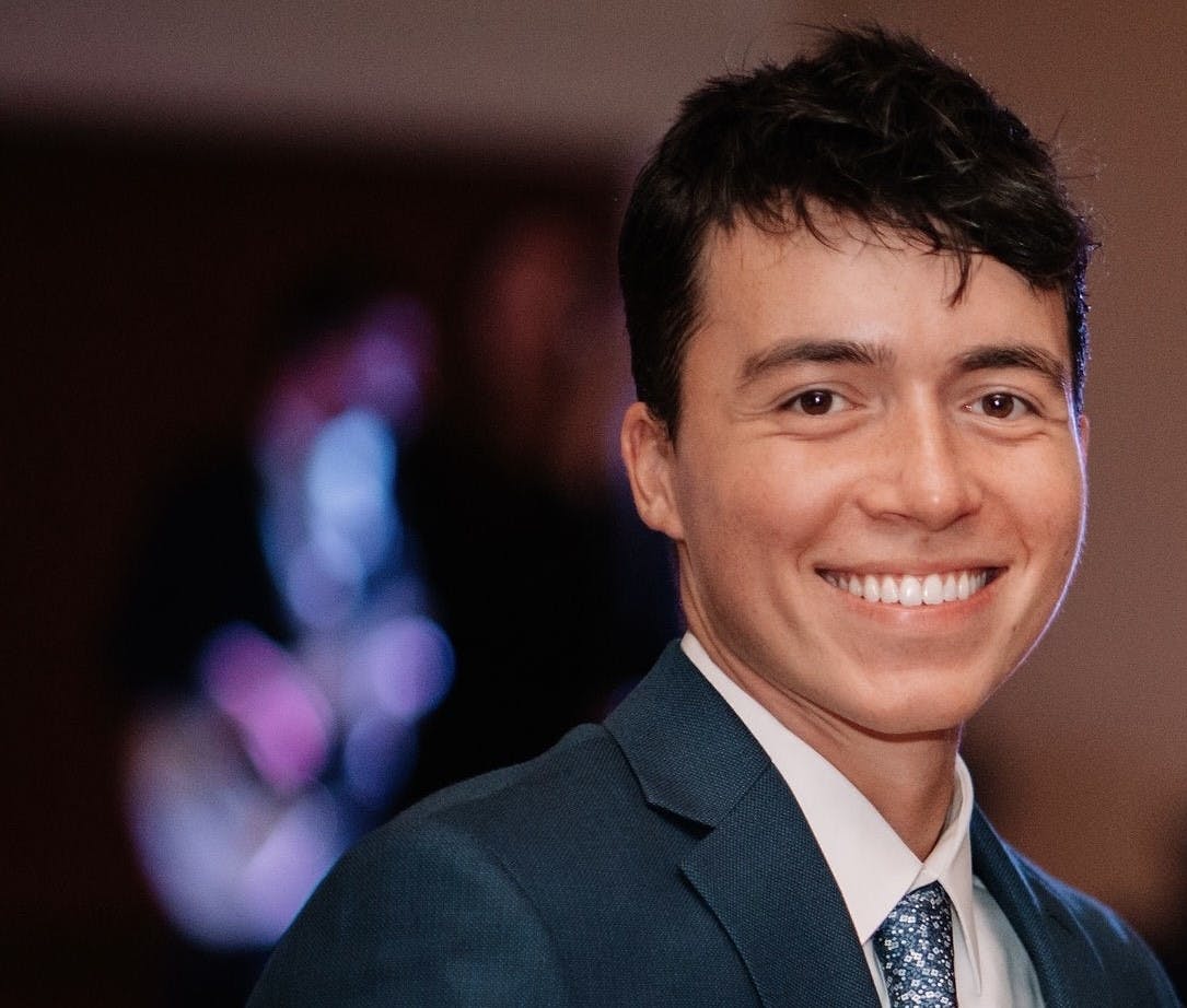 Photo of junior Derek Gilmore, president elect of Richmond College Student Government Association. Photo courtesy of Gilmore.