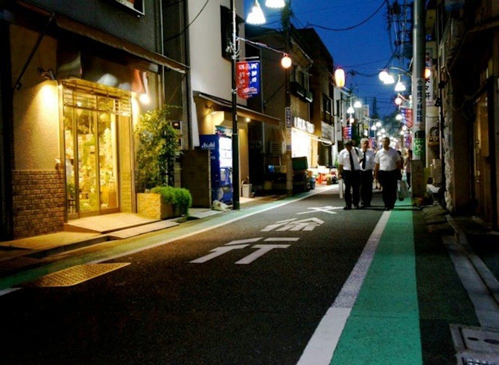 <p>Tokyo Side Streets. </p>