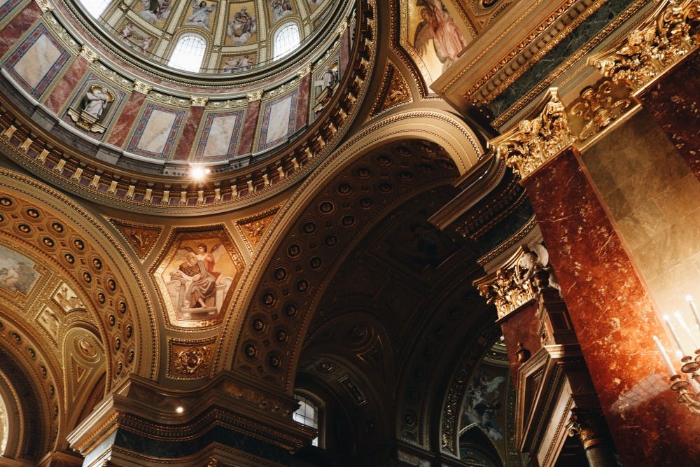 inside basilica budapest