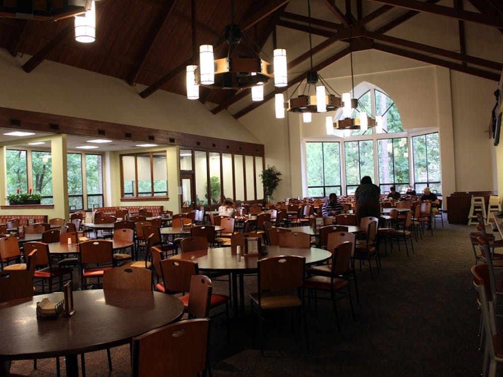 The Heilman Dining Center has a new configuration.