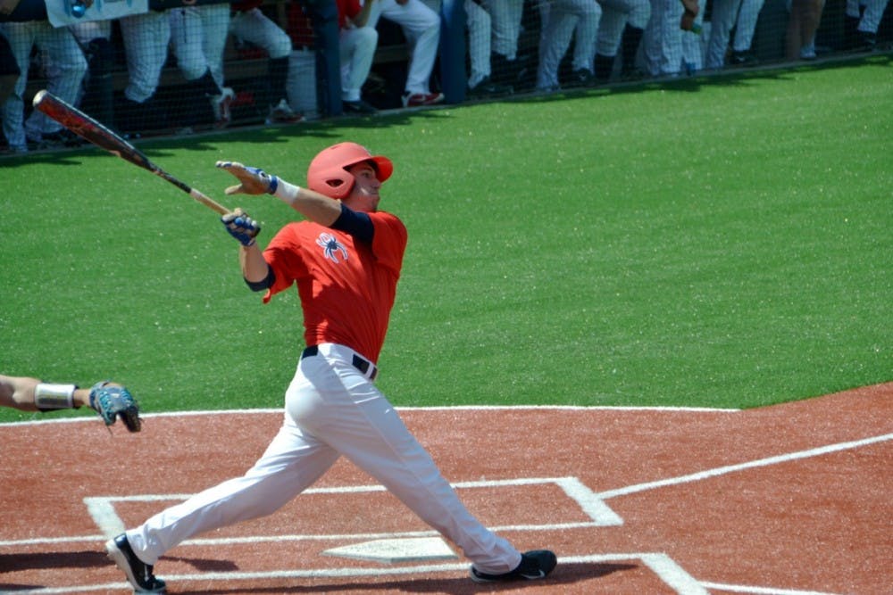 Second baseman Daniel Brumbaugh went 2-for-3 during Sunday's game with a double, a single and a stolen base.