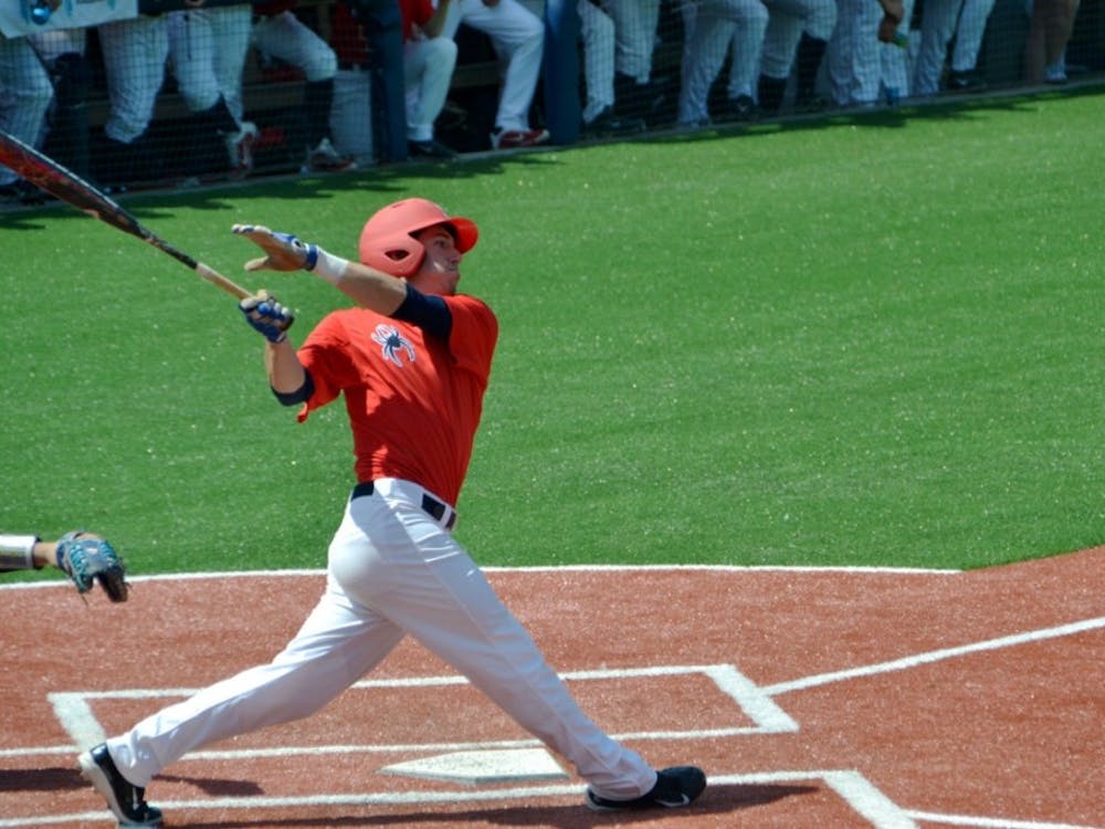 Second baseman Daniel Brumbaugh went 2-for-3 during Sunday's game with a double, a single and a stolen base.