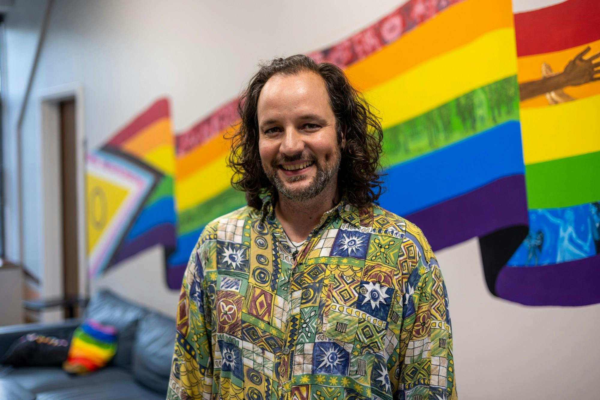 Associate Director of LGBTQ+ Campus Life Casey Butler.&nbsp;