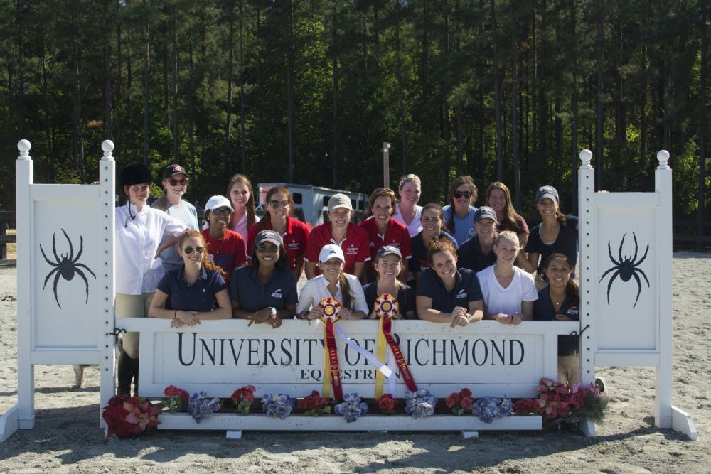 Richmond second place overall at an equestrian competition at Haverhill Farm. 