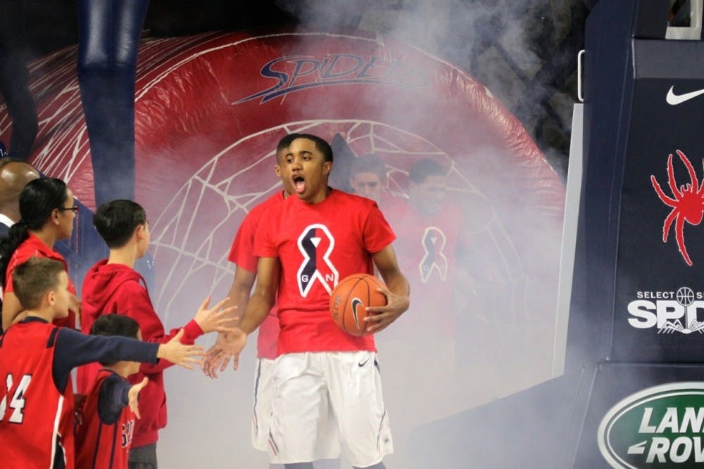 <p>ShawnDre' Jones is one of many talented seniors on Richmond's men's basketball team.&nbsp;</p>