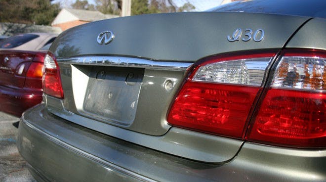 Numerous license plates were stolen from cars in the apartment lots over the weekend.