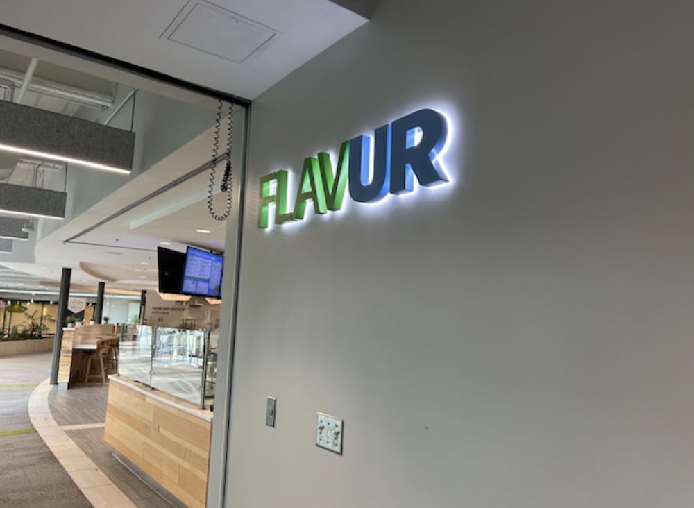 FlavUR is the new dining spot on campus replacing Organic Krush. 