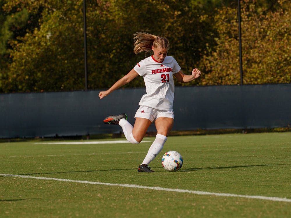 Senior defender Catie Groves at the Sept. 8 game against Old Dominion University.