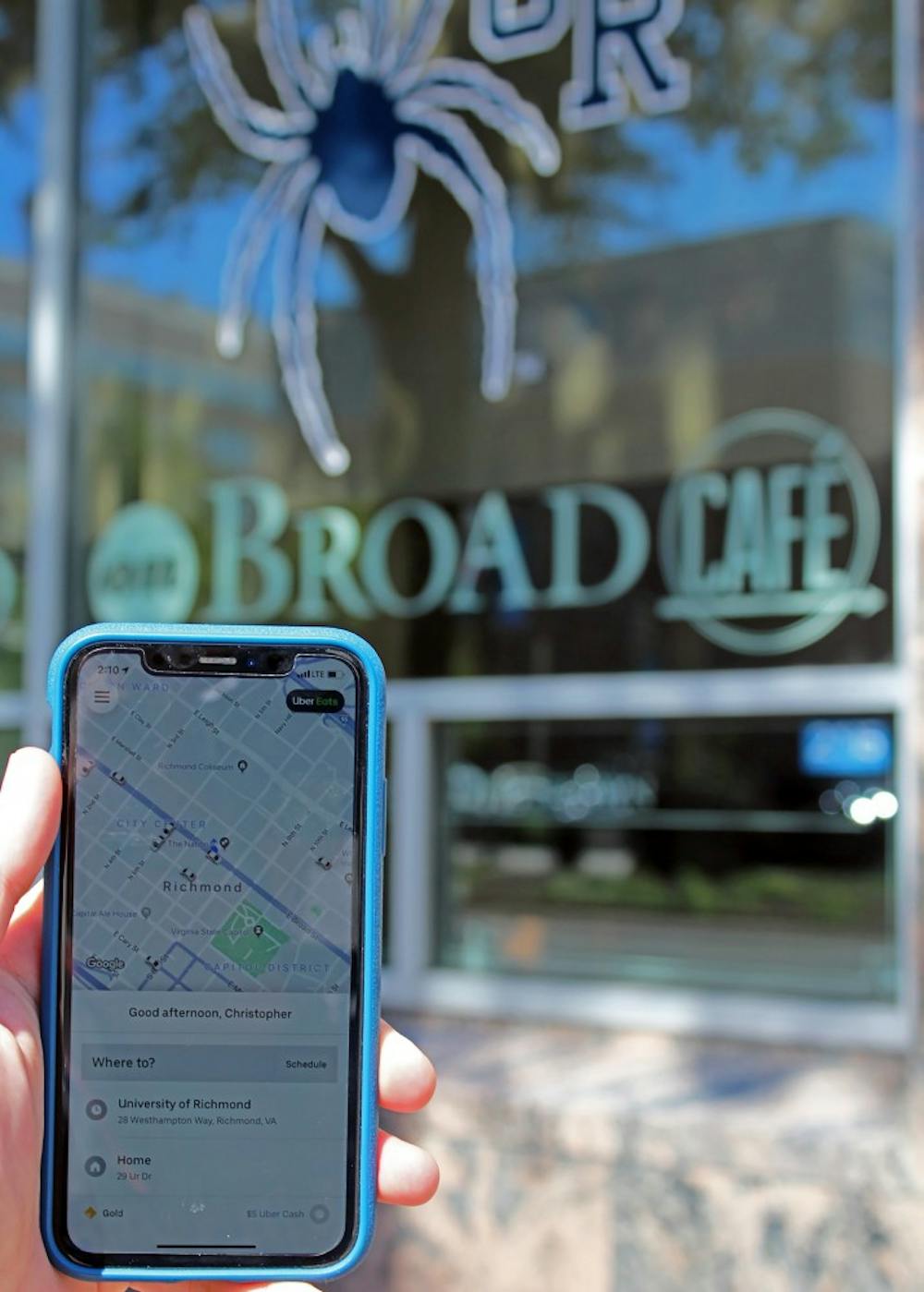 The University of Richmond Downtown on East Broad Street is now accessible to students via Uber.