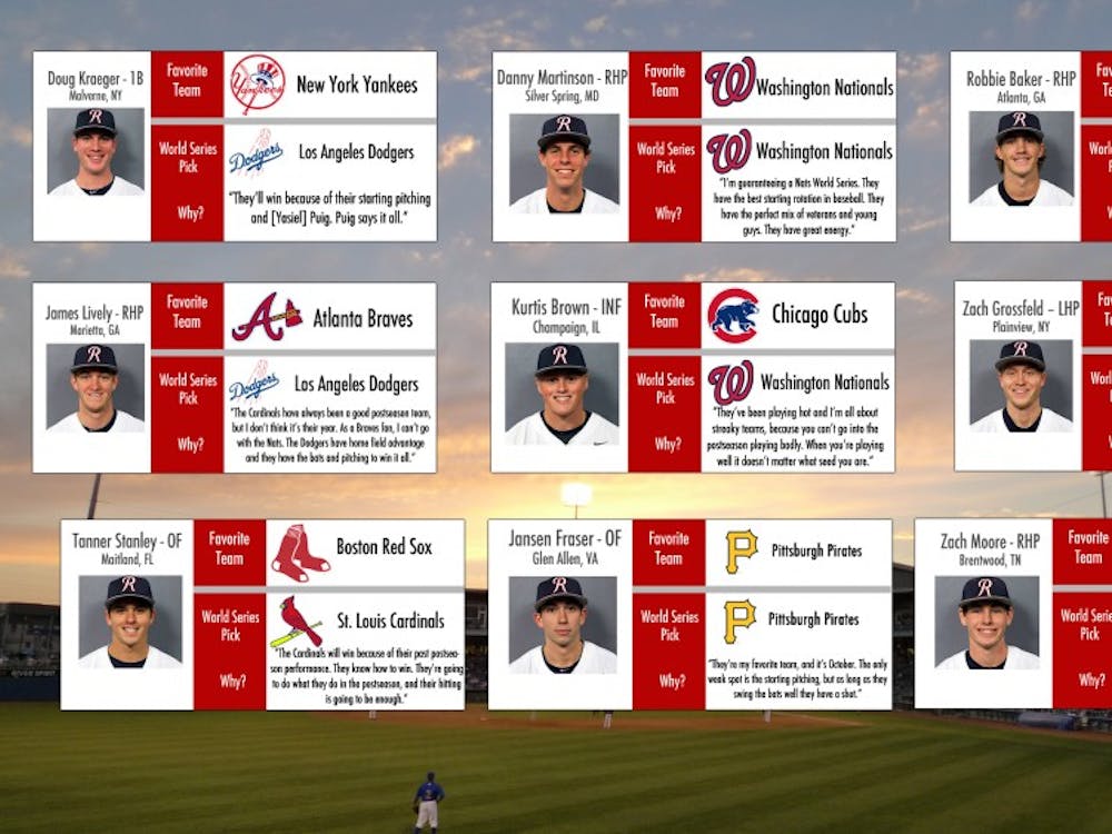 Richmond baseball players give their predictions for the World Series.