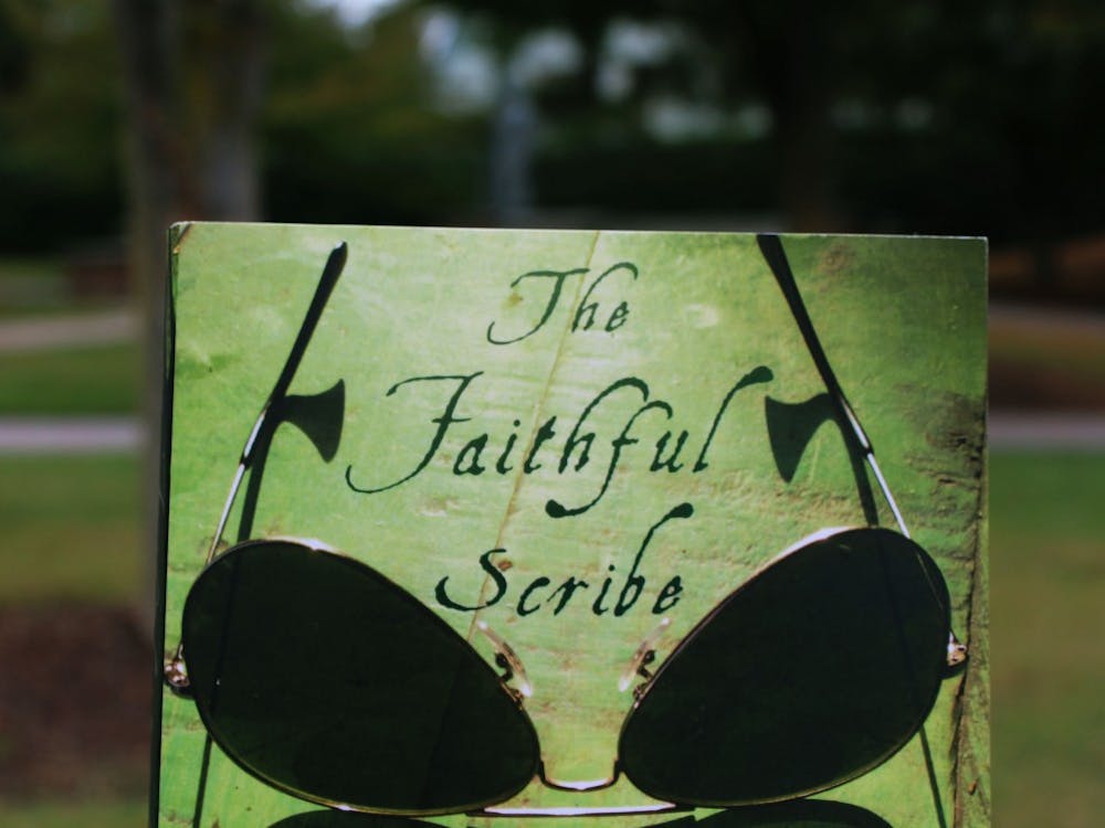 "The Faithful Scribe" by Shahan Mufti, this year's One Book, One Richmond selection, is pictured above. 
