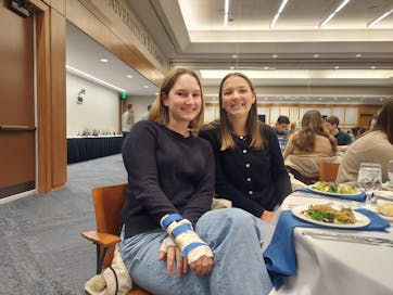 Grace Cristini and Caroline Gentile