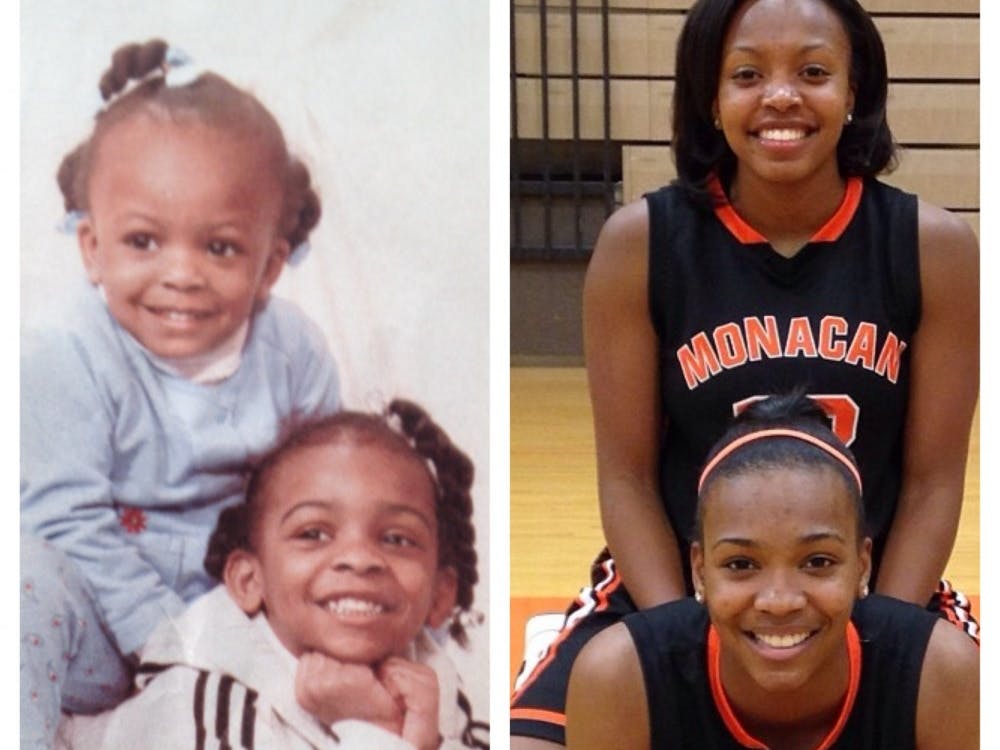 Sisters&nbsp;Micaela and Alex Parson&nbsp;played basketball together in high school, and will continue to do so when Alex rejoins her sister in a Richmond uniform. Photos courtesy of Micaela and Alex Parson.&nbsp;
