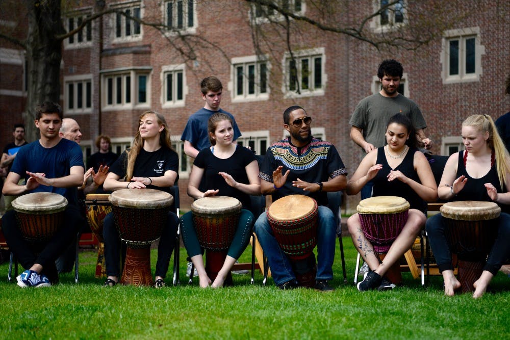 <p>Performers during the annual Global Sounds concert.</p>