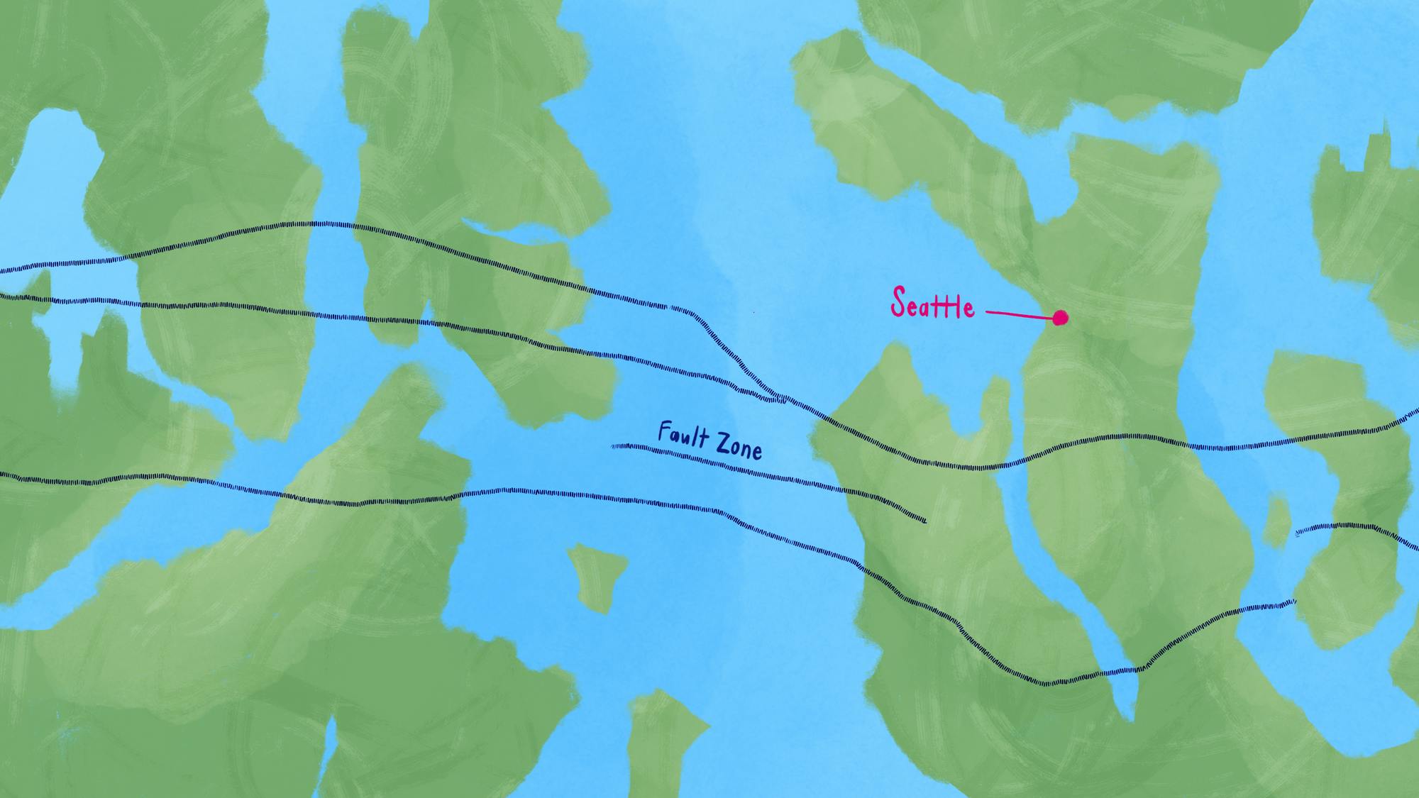 UW study suggests that major Seattle fault earthquakes may be less ...