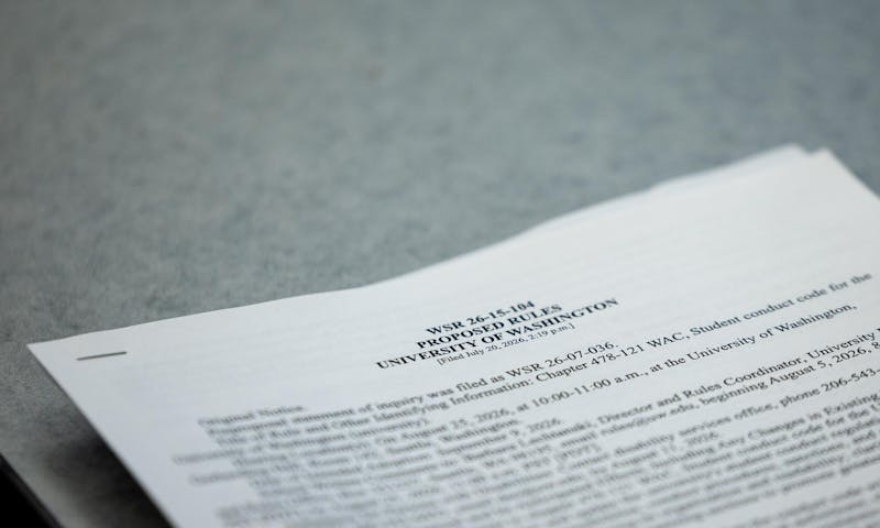 UW delays student conduct code revisions, gives Faculty Senate until December to weigh in