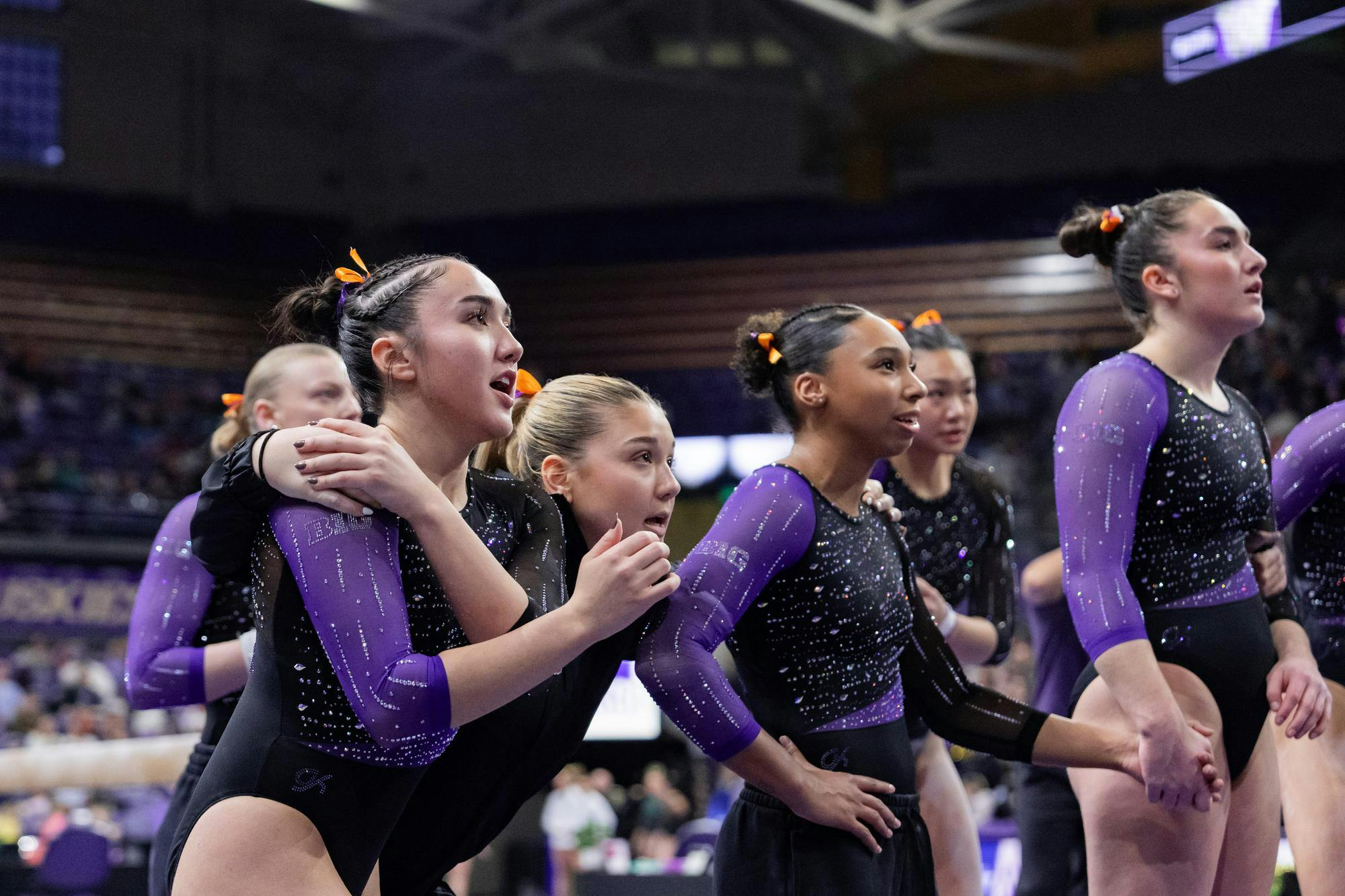 Washington gymnastics outlasts Sacramento State on emotional senior ...