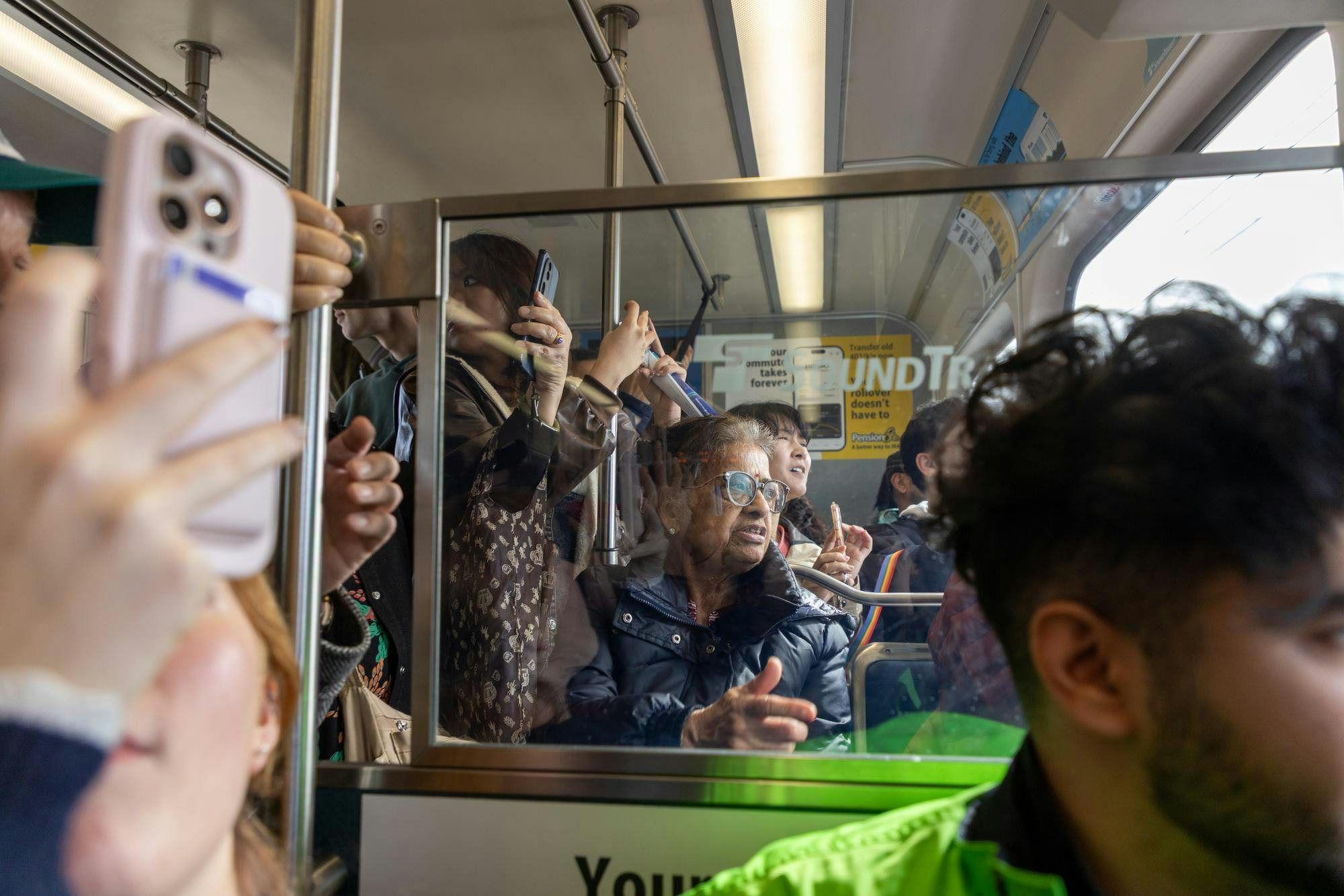 Photo story: On-the-ground for Sound Transit crosslake segment opening ...