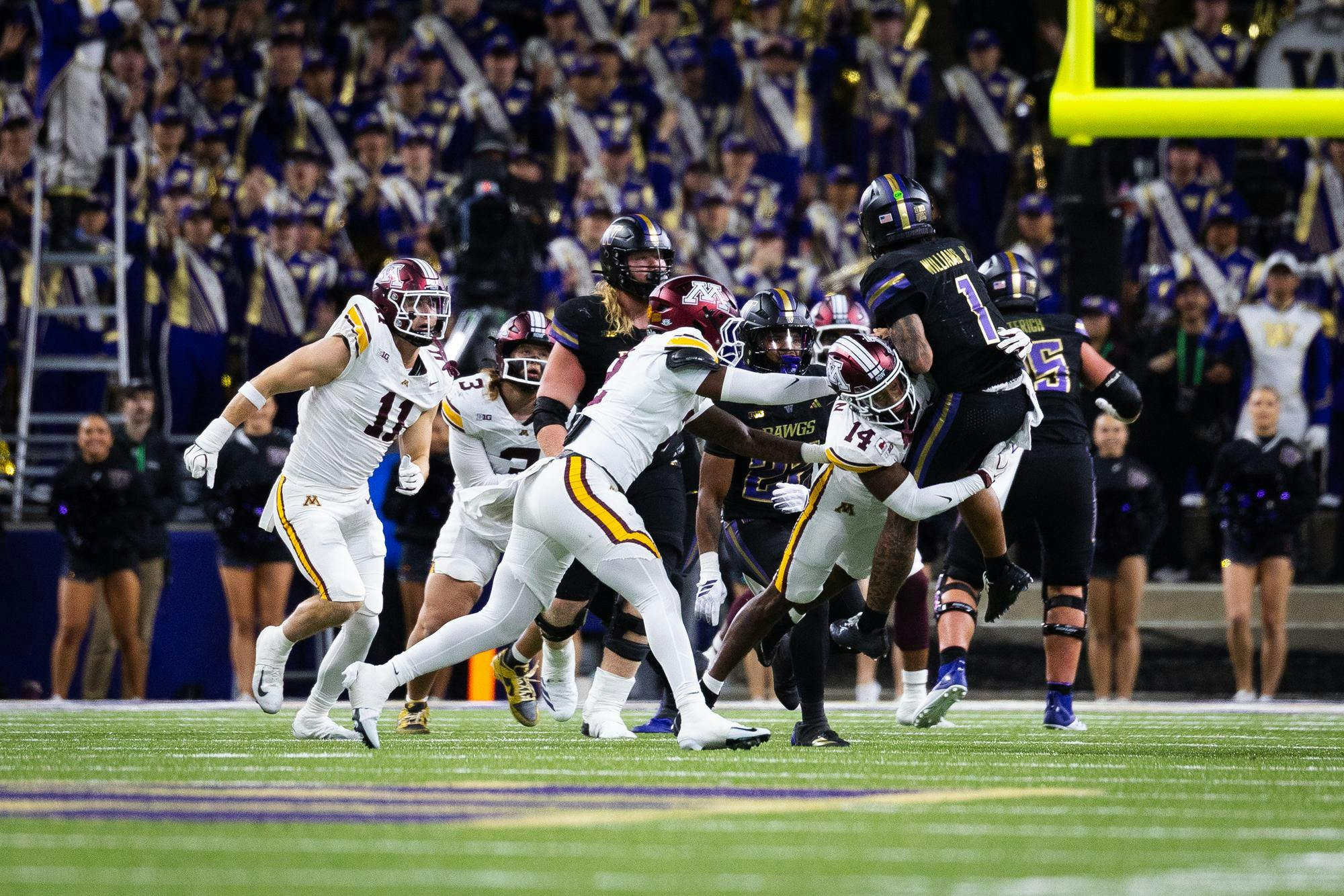 Late rally falls short as Washington suffers first loss to Minnesota ...