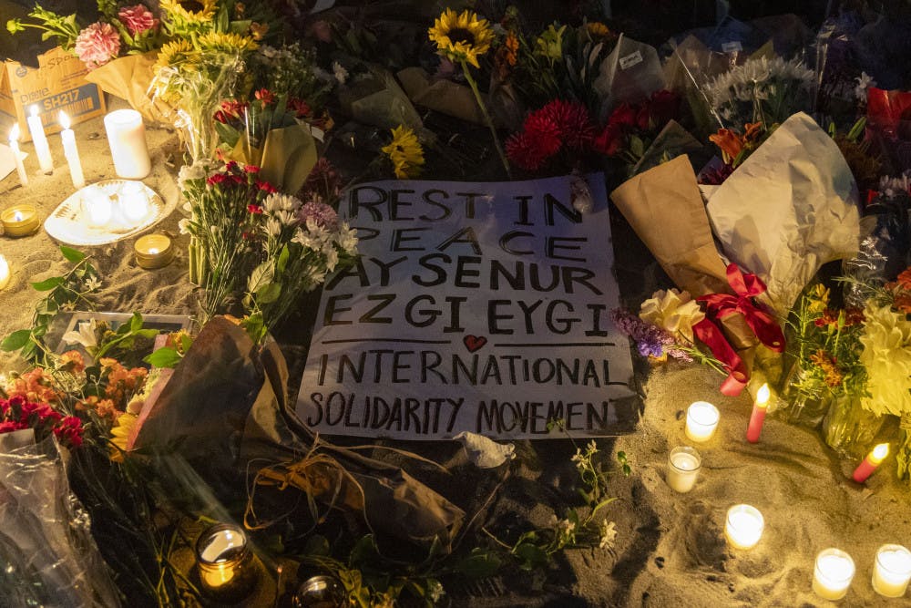 Hundreds gather to celebrate the life of Ayşenur Ezgi Eygi - The Daily