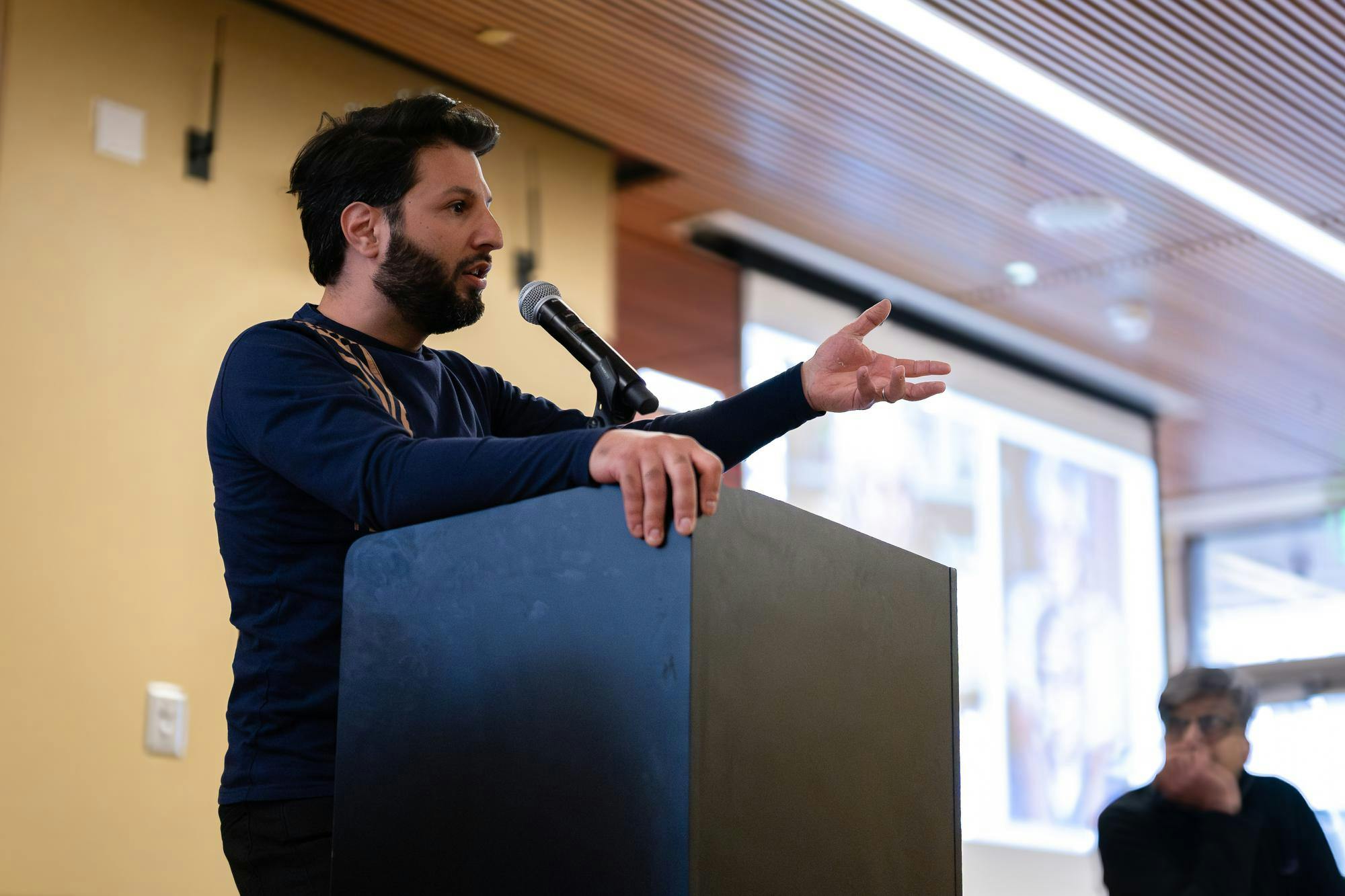 Labor Studies hosts teach-in on 'US Imperial Wars,' Aria Fani speaks publicly on his removal - The Daily