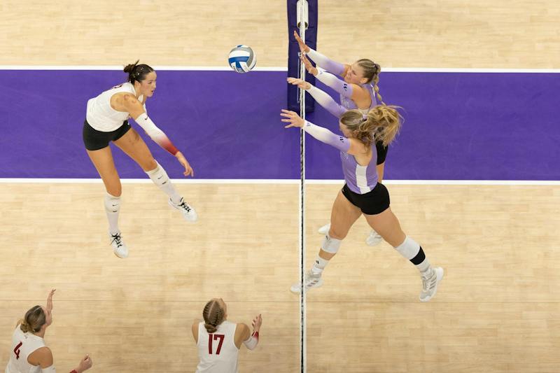 Maija Howse hits for career high to lead Washington volleyball to Apple Cup victory