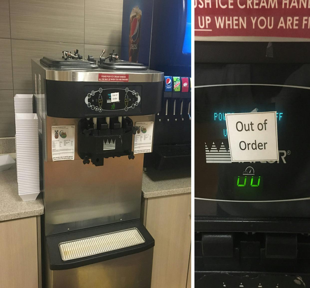 ICE CREAM MACHINE STORY