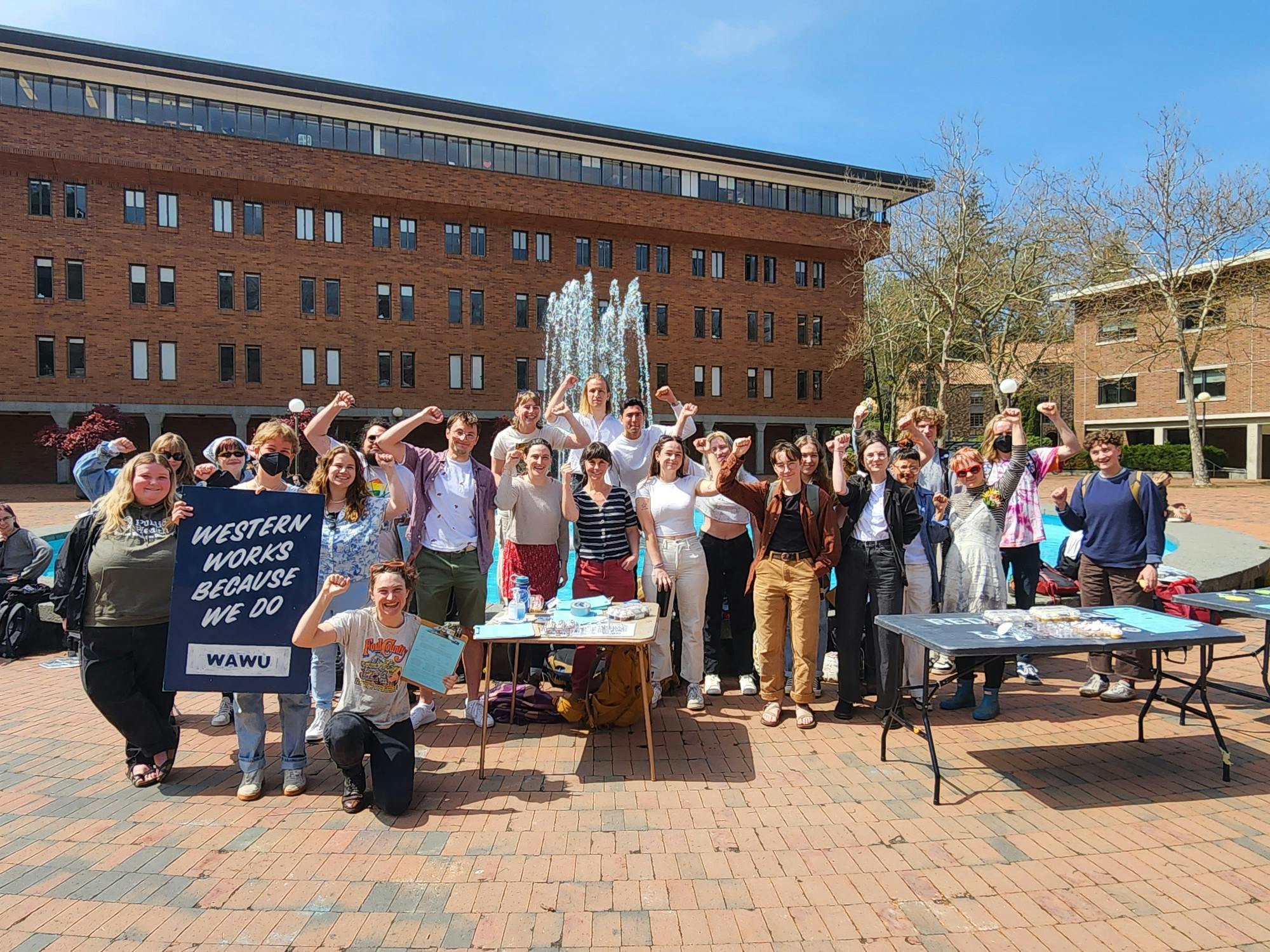 WAWU announces plan to unionize Operational Student Employees 