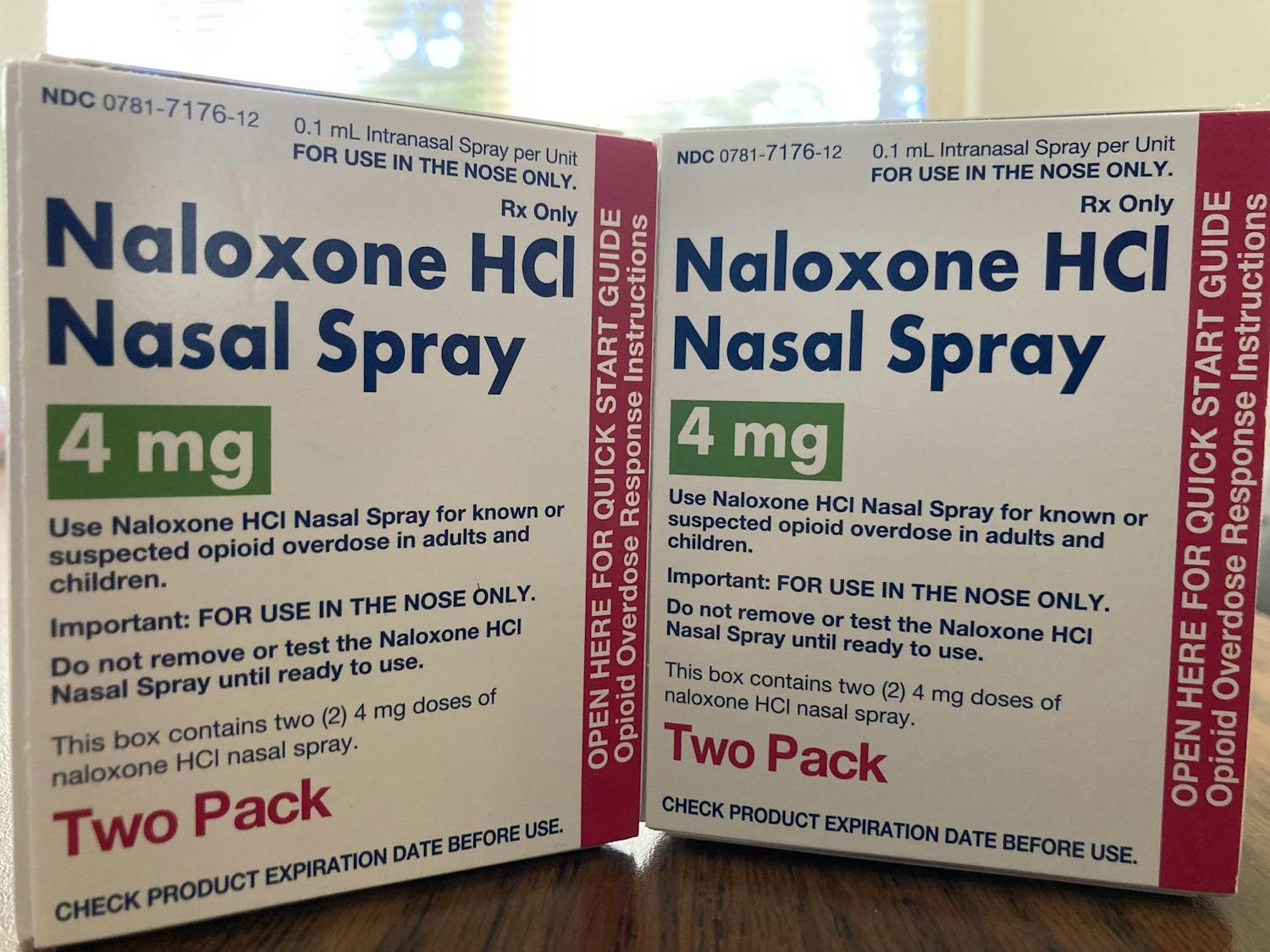 Narcan boxes