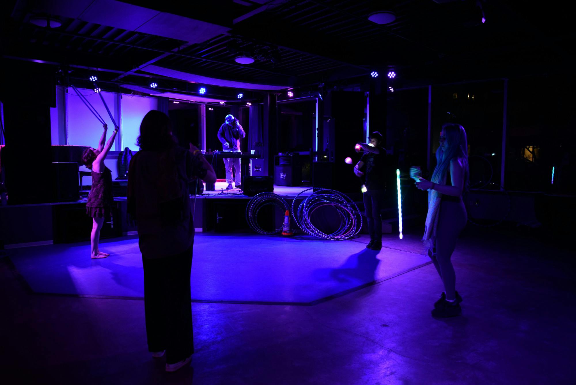 Spin Jam creates a sense of community among people who practice flow arts