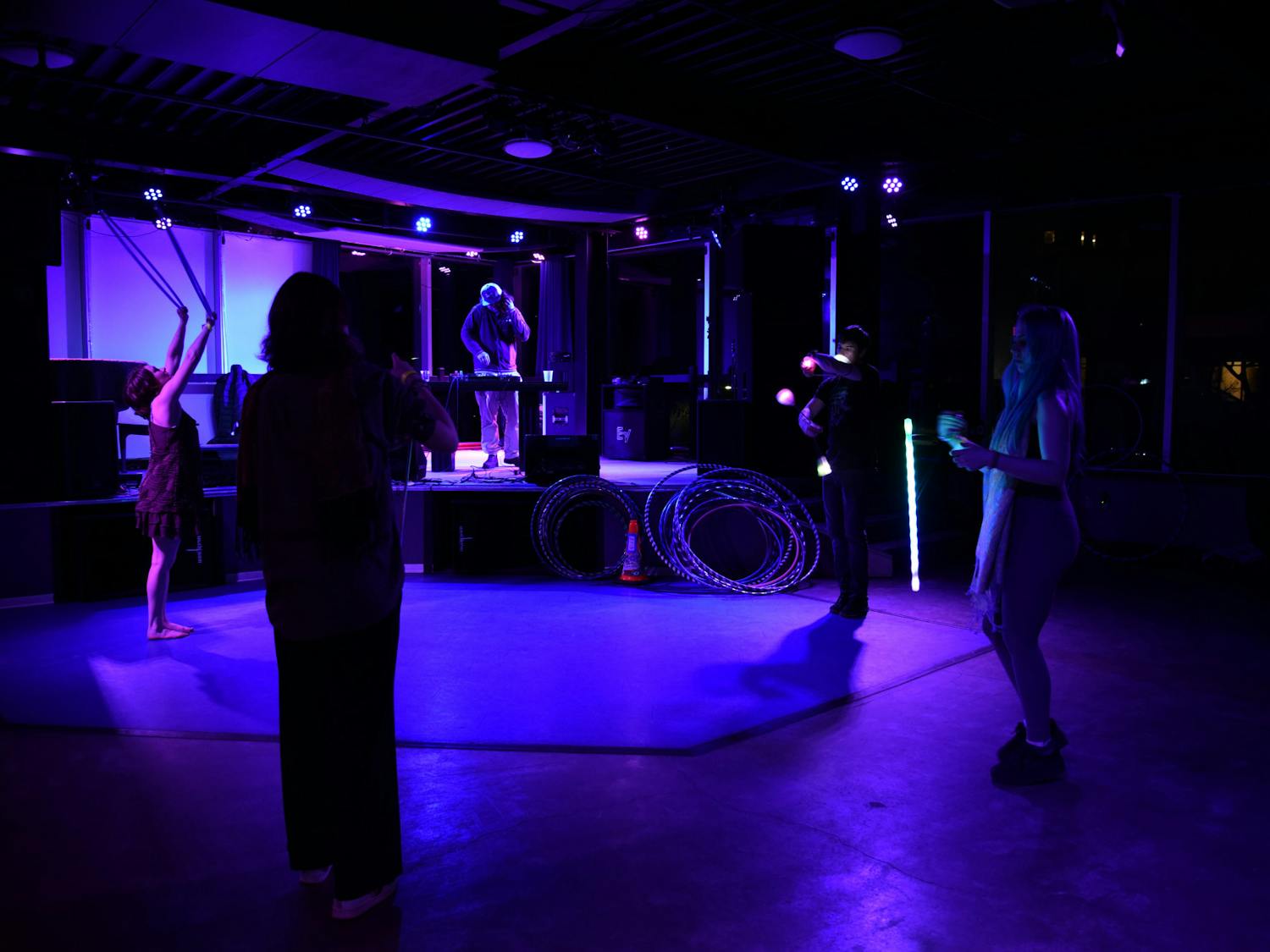 Spin Jam creates a sense of community among people who practice flow arts