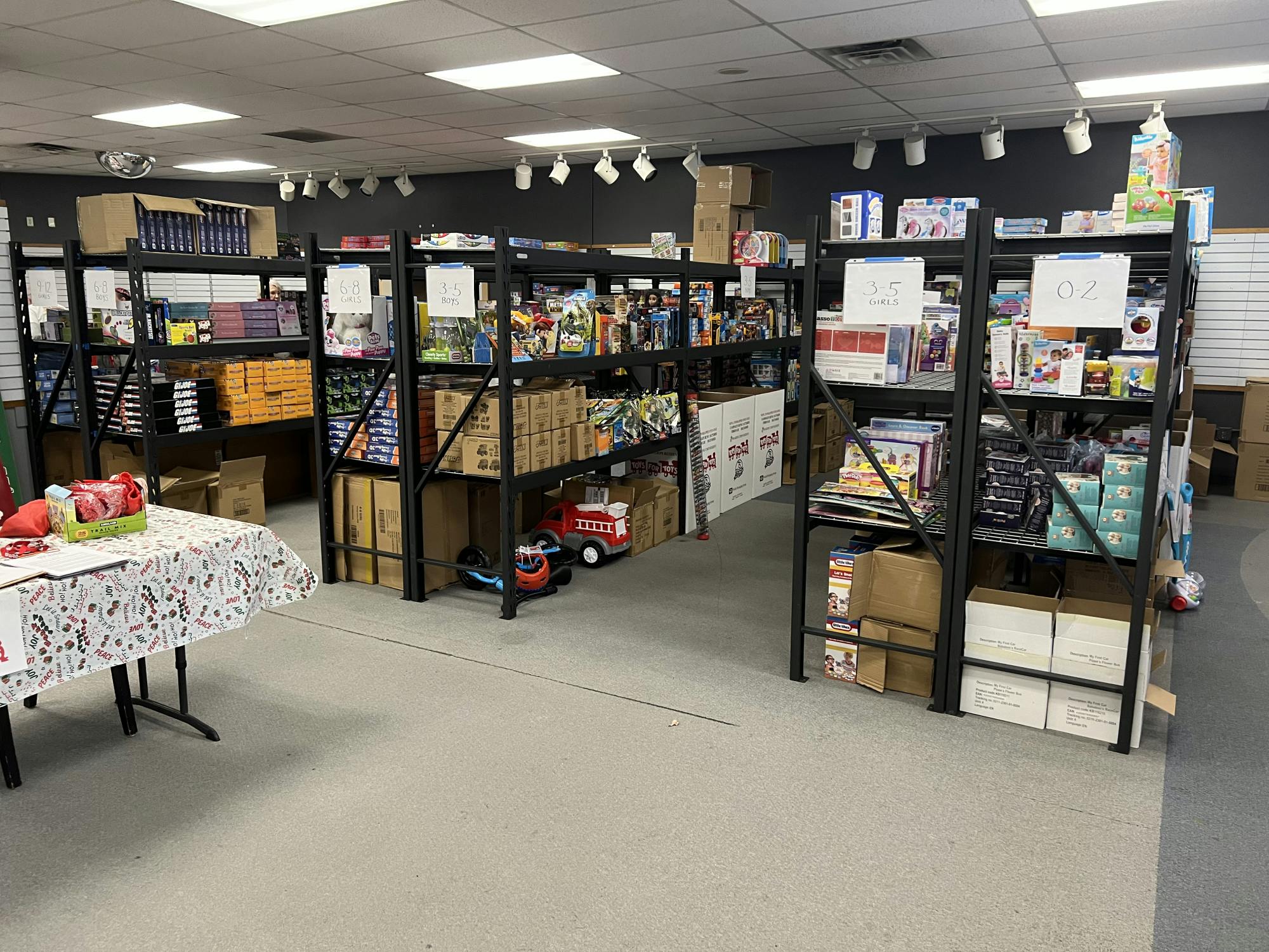 Toys For Tots inventory