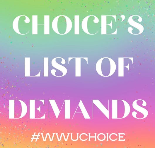 CHOICE DEMANDS HEADER