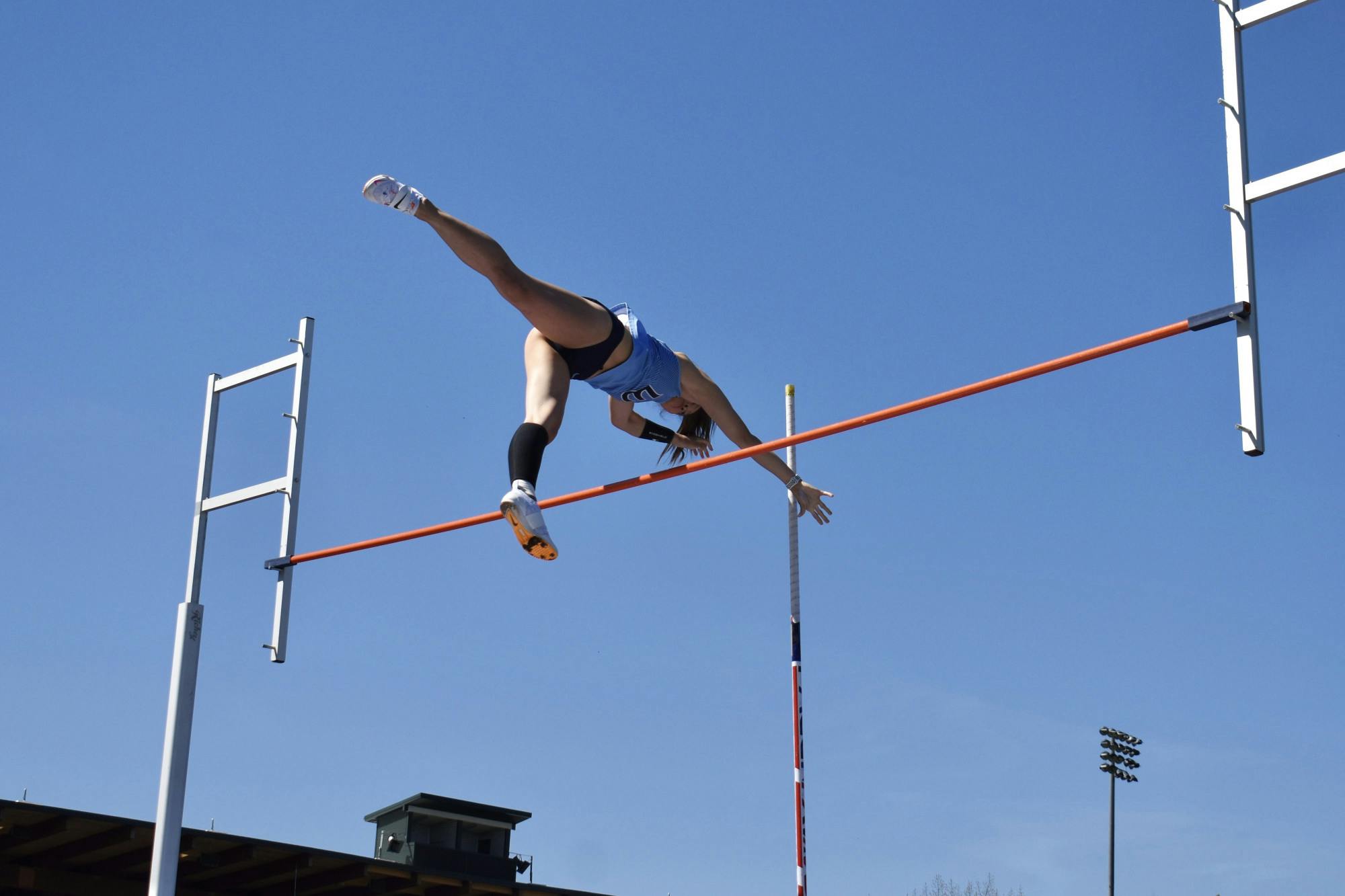Sophomore pole vaulter places 6th in WWU history at home meet Gallery