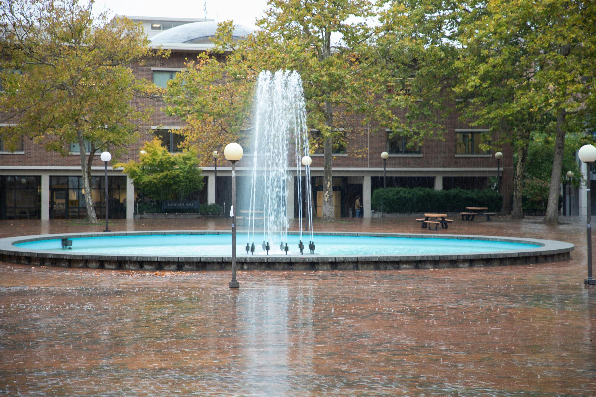 Red Square Fountain