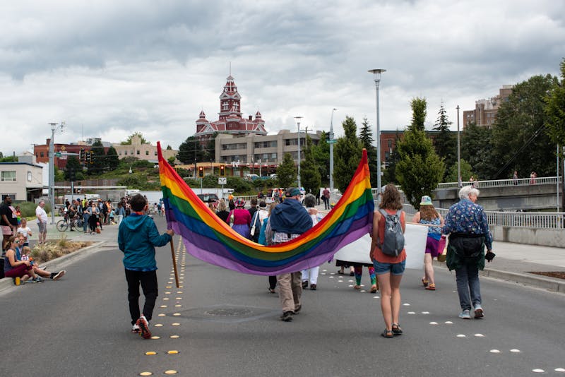 Sea of rainbows marks return of Bellingham’s Pride Parade, Festival