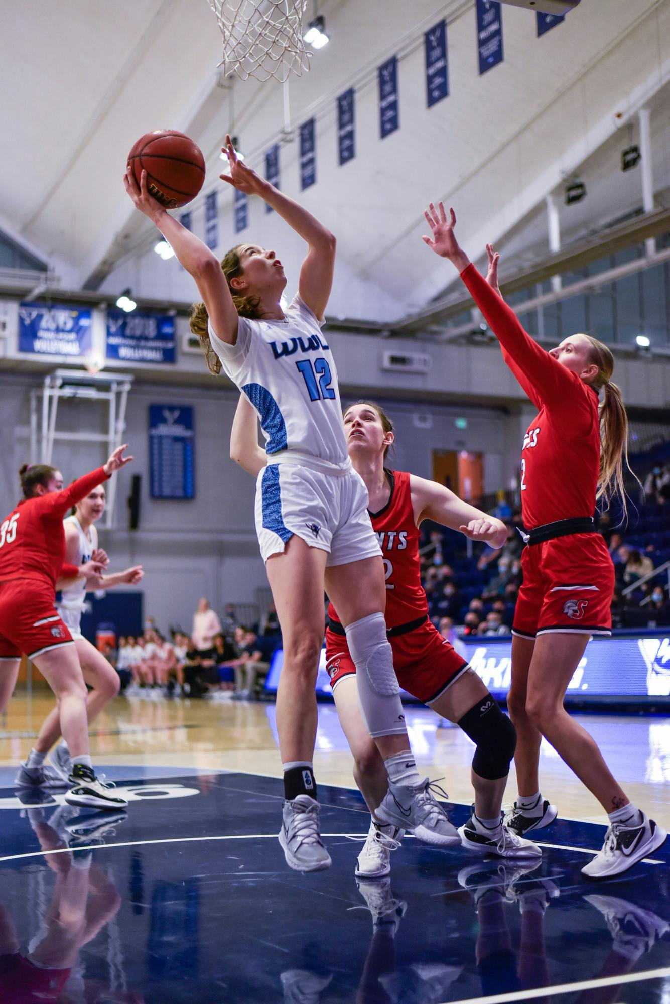 Women’s basketball win against Saint Martin’s on senior night  BODY 2