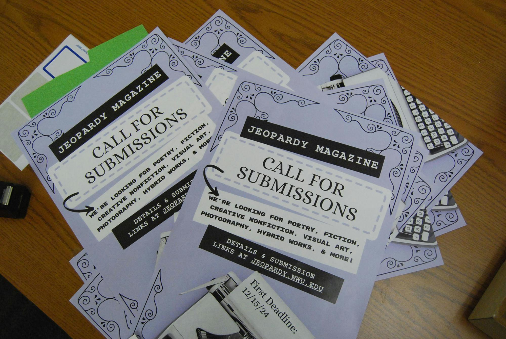 Jeopardy Magazine call for submissions