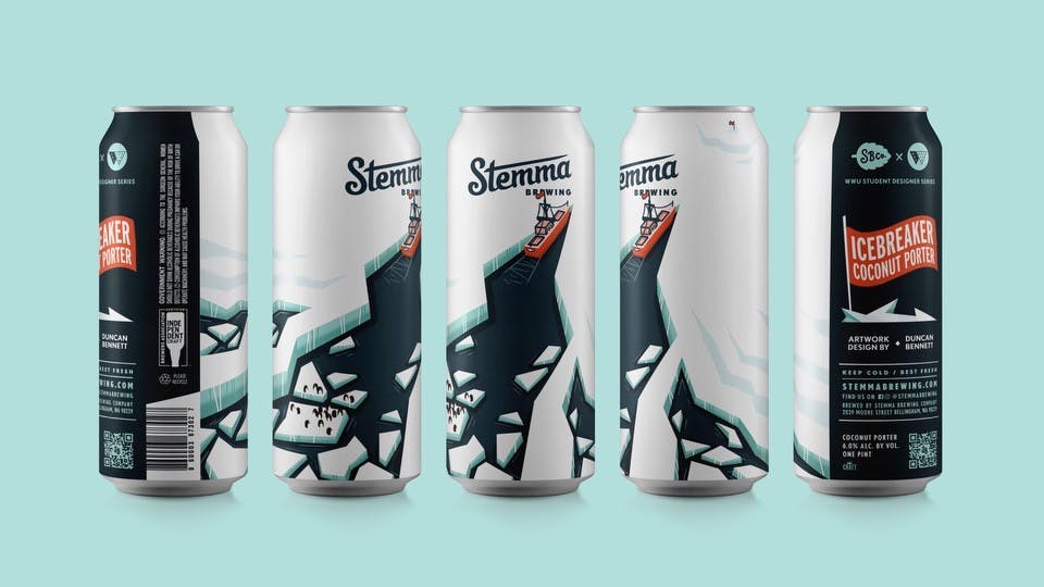 Design students show off work to local beer company