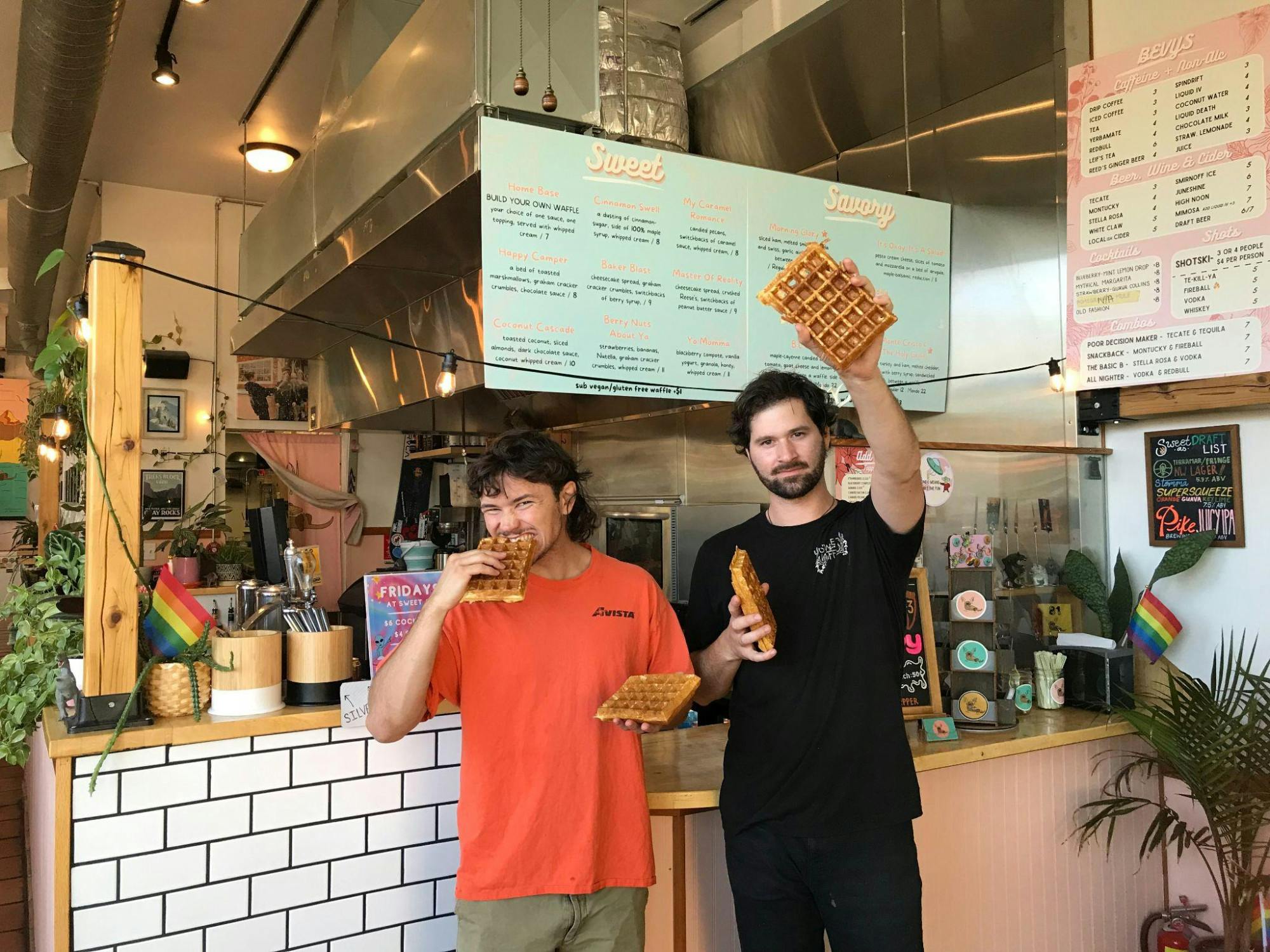 Sweet As Waffles owners