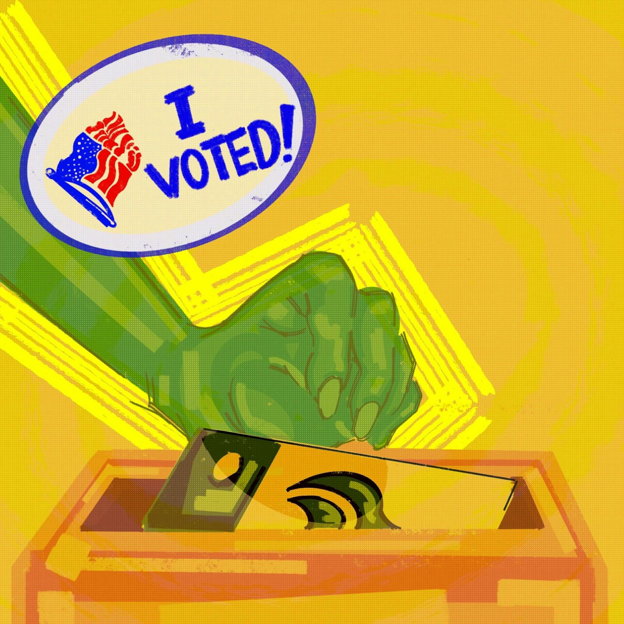 I voted illustration