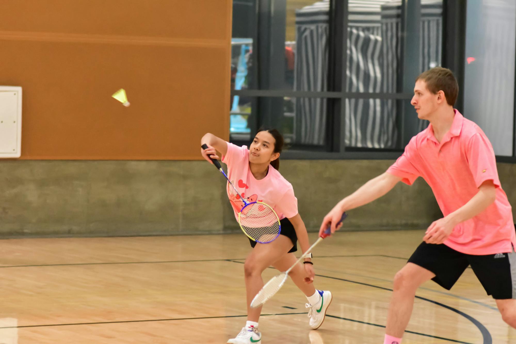 A different approach to Valentine’s Day: The love of badminton wins