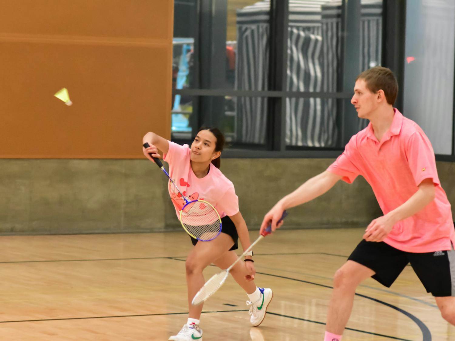 A different approach to Valentine’s Day: The love of badminton wins