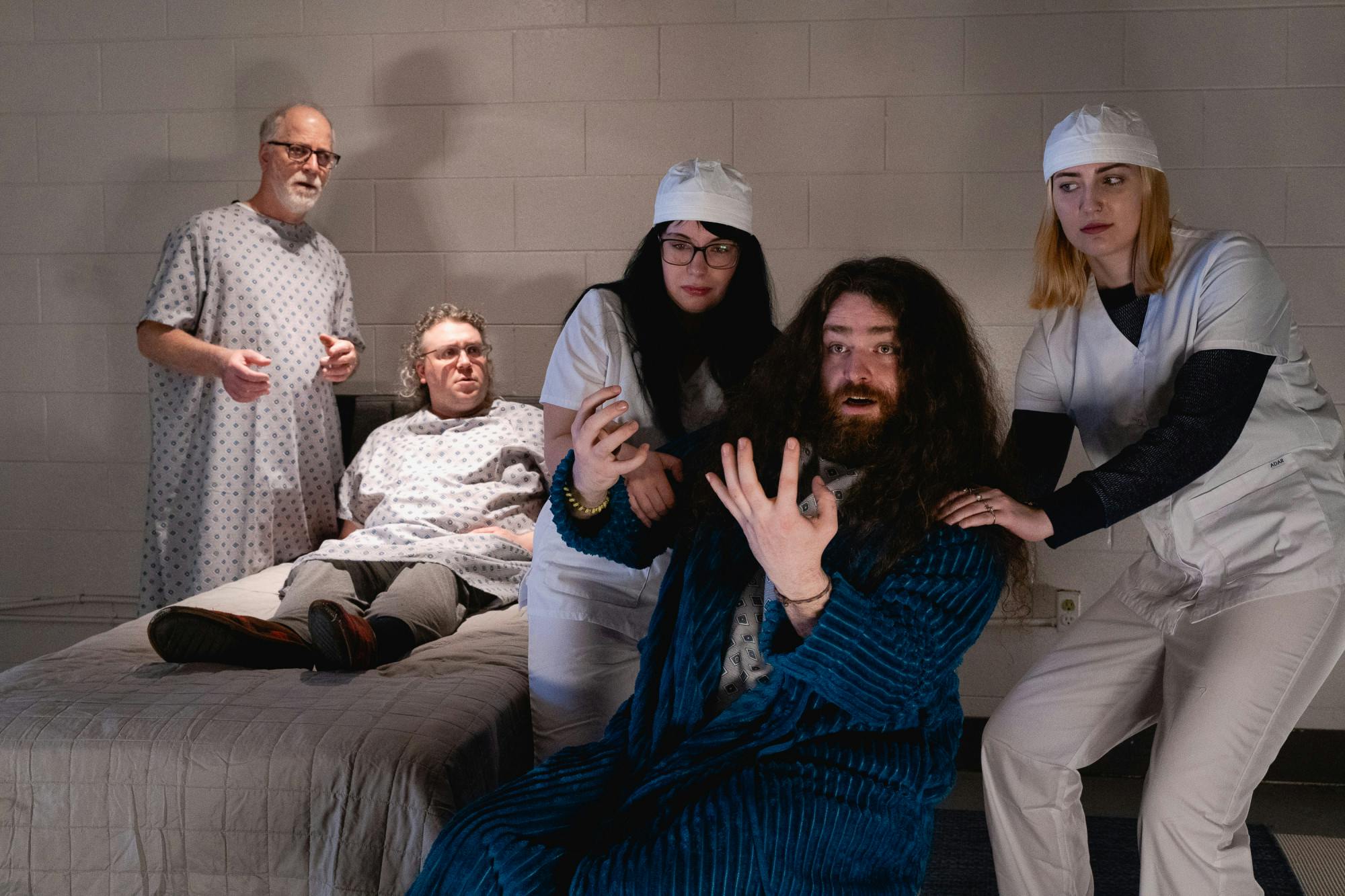 (1) A theater company without a stage