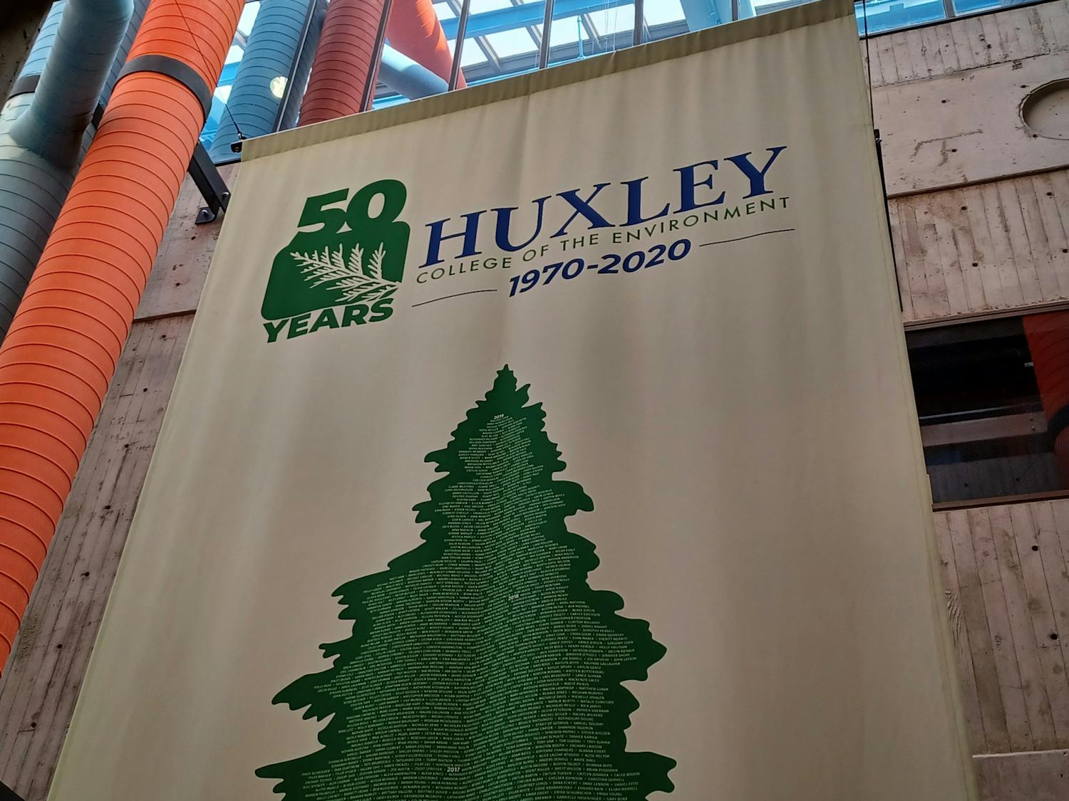 (1) ‘College of the Environment’ remains official name, one year after ‘Huxley’ removal